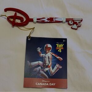 Disney Store Collectible Key - Canada Day Toy Story 4 Duke Caboom